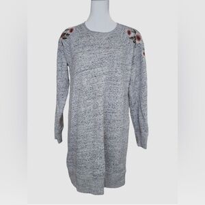 Abercrombie & Fitch Embroidered Tunic Sweatshirt